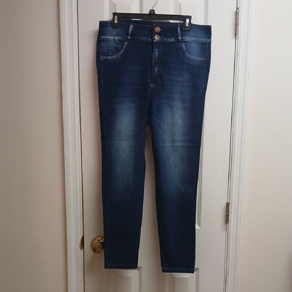 AMARELO BUTT LIFTING SKINNY HIGH WAISTED COLOMBIAN ORIGINAL JEANS
